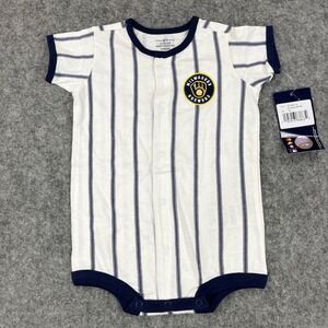 MLB‎ Genuine Merchandise Baby 12M Onesie Bodysuit Pinstripe